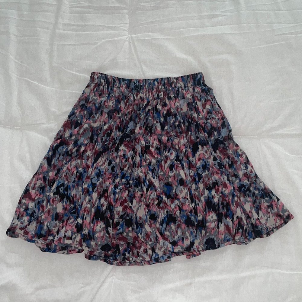 Abercrombie and Fitch Multi-Color Mini Skirt